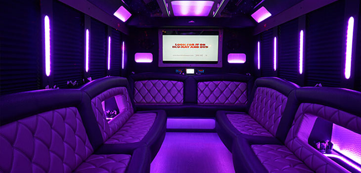 luxurious party bus rental victoria