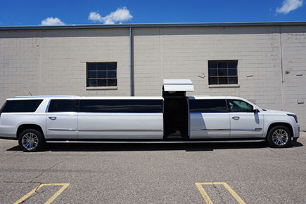 stunning galveston limousine exterior