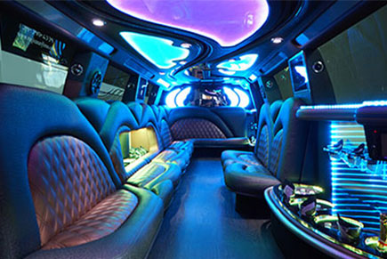 galveston limousine interior